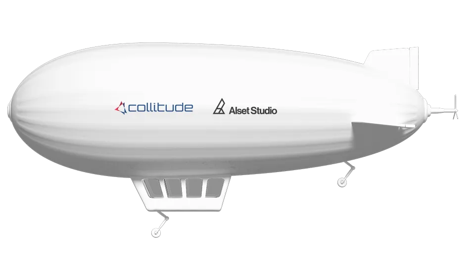 Dirigibile Collitude e AlsetStudio